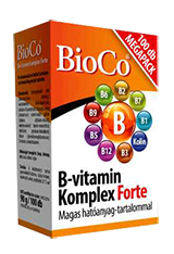 BioCo B-vitamin komplex FORTE 100 db
